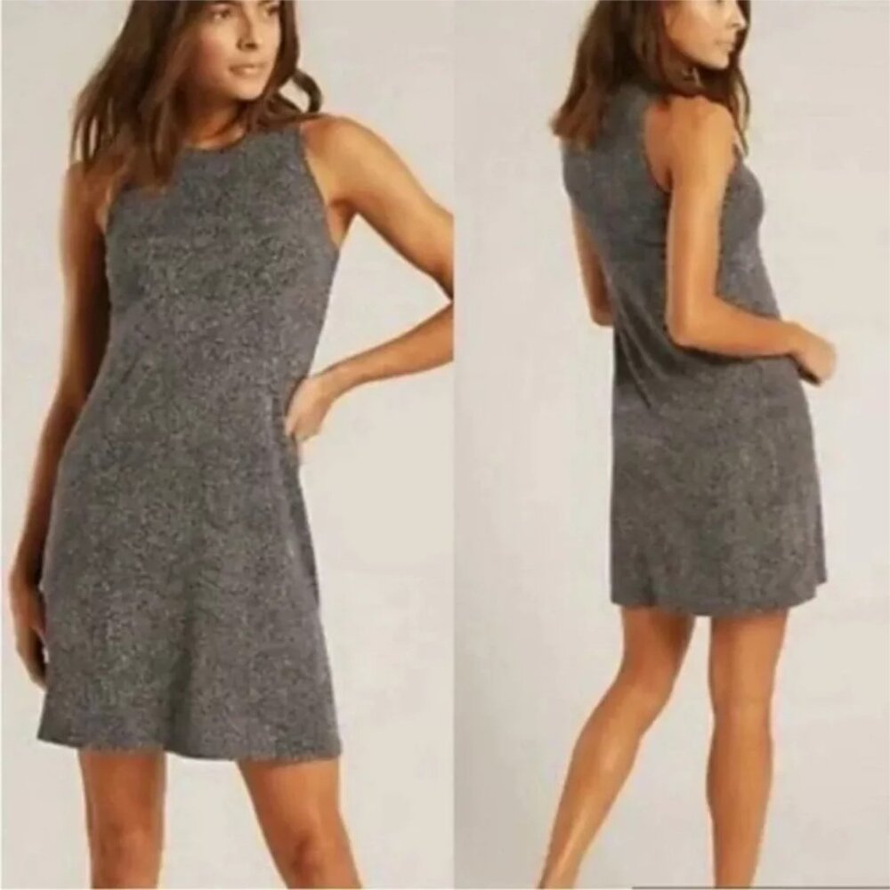 Athleta Santorini Thera Printed Dress Mojave Laurel Olive Print Size Medium